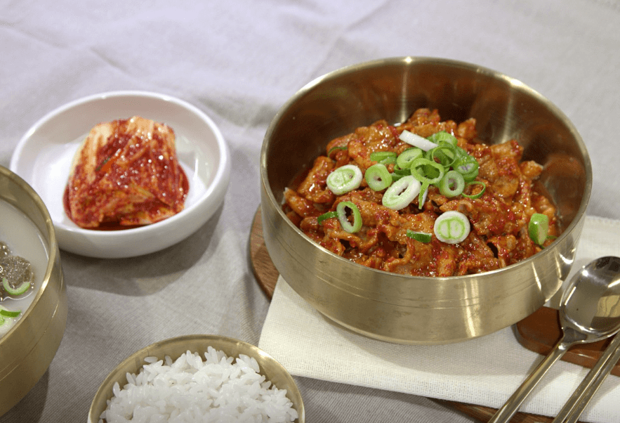 판매 음식들 사진