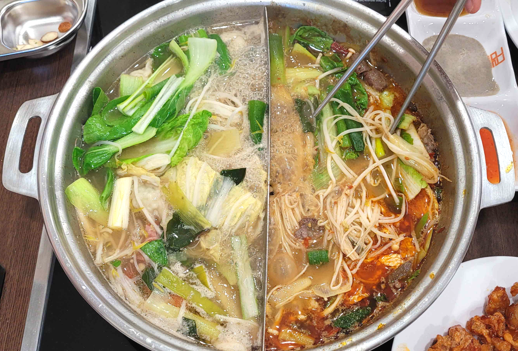 순한맛과 마라육수