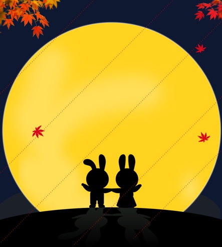 추석이미지 일러스트