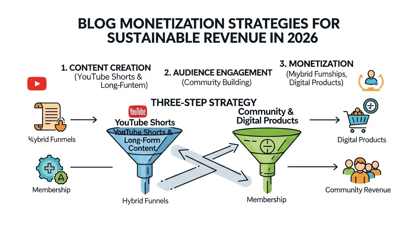 애드센스 그 이후 - 월 1000만 원을 버는 블로거들의 3단계 하이브리드 퍼널 완전 분석