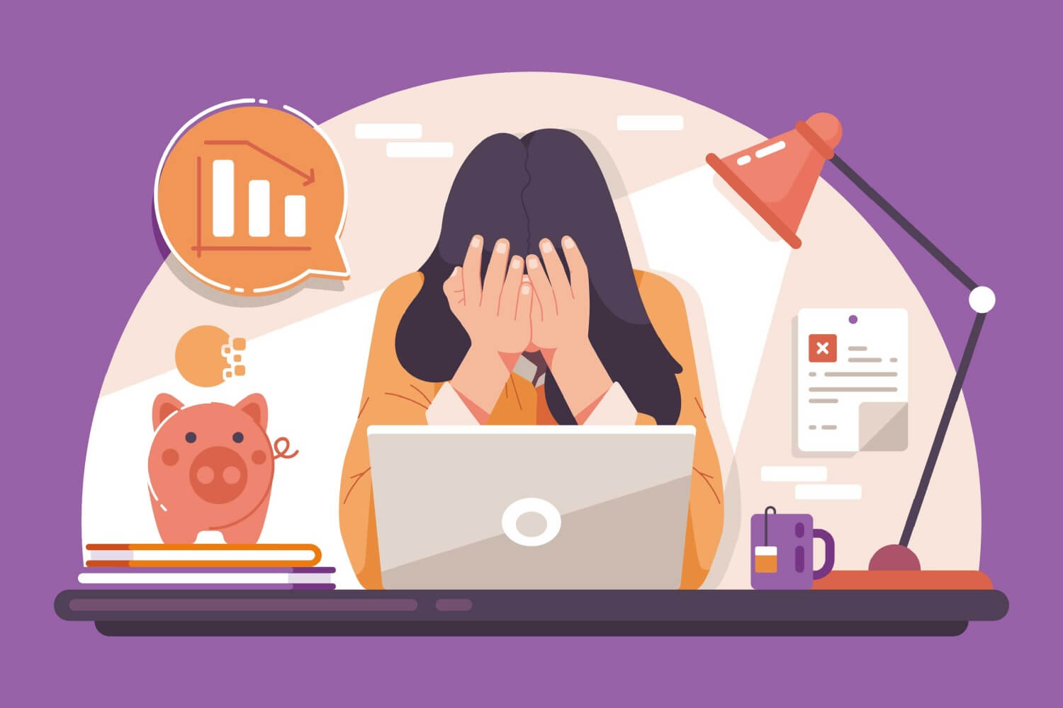 번아웃증후군을-느끼는-여성