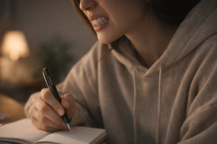 잇몸이 내려 앉을 때