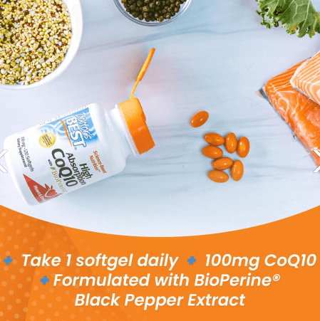 닥터스베스트 하이 앱솔션 CoQ10 100mg 베지 캡