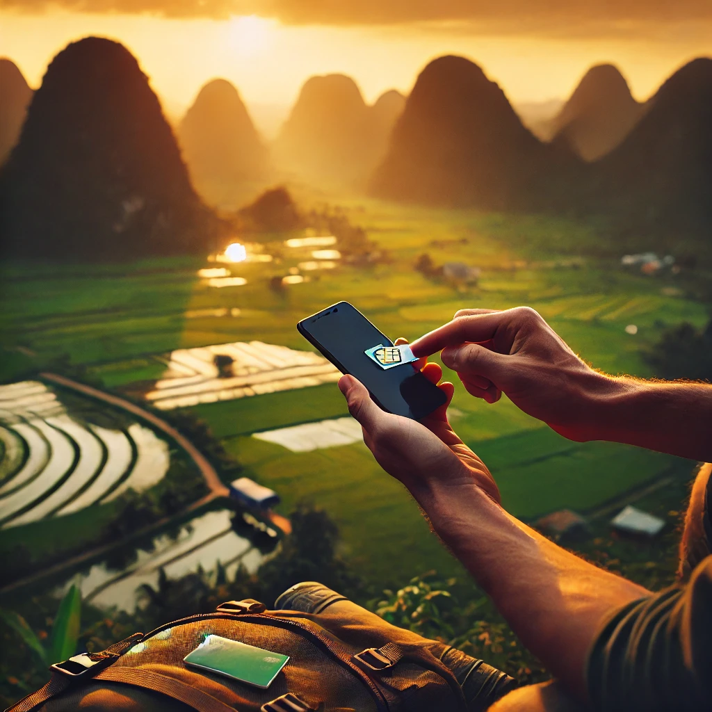 베트남 유심 관련 이미지