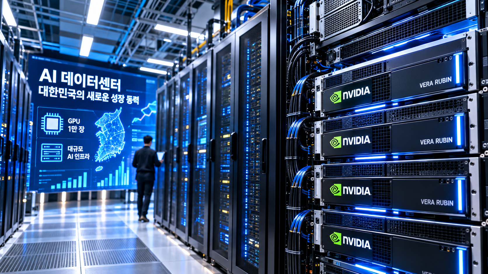 대규모 GPU 서버와 데이터센터