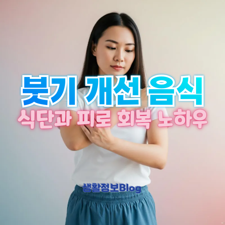 붓기 개선 음식