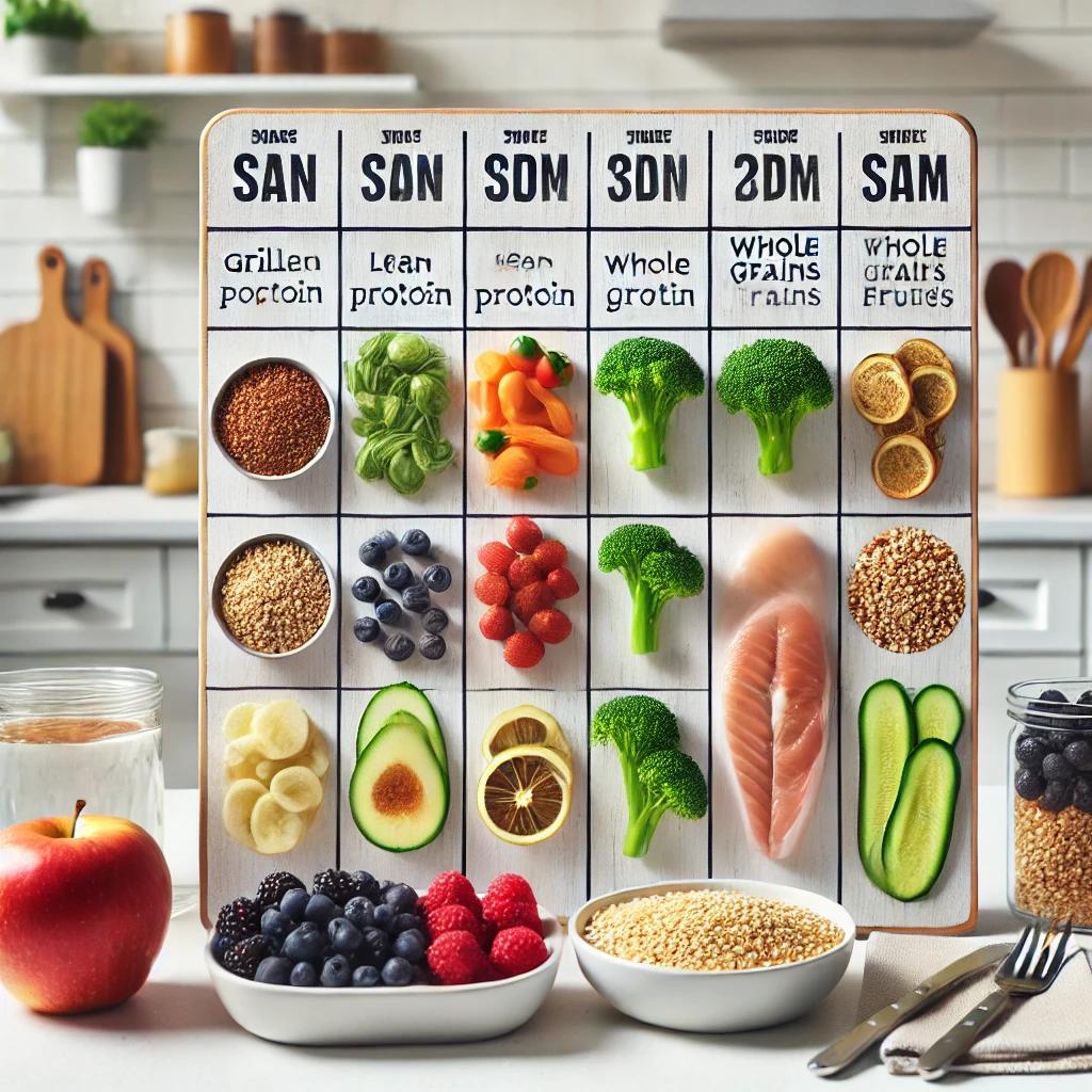 스위치온 다이어트 식단표