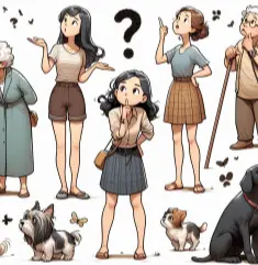 강아지 산책할 때 강아지가 몸을 자꾸 털어요