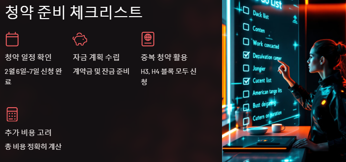 청약 준비 체크리스트