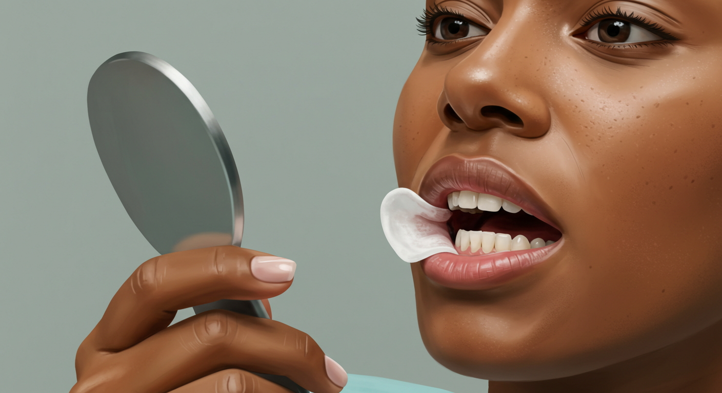 잇몸염증&amp;#44; 발치부위검은색&amp;#44; 구강건강