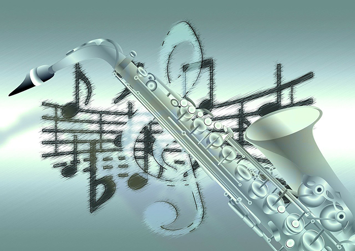 saxophone &amp; staff