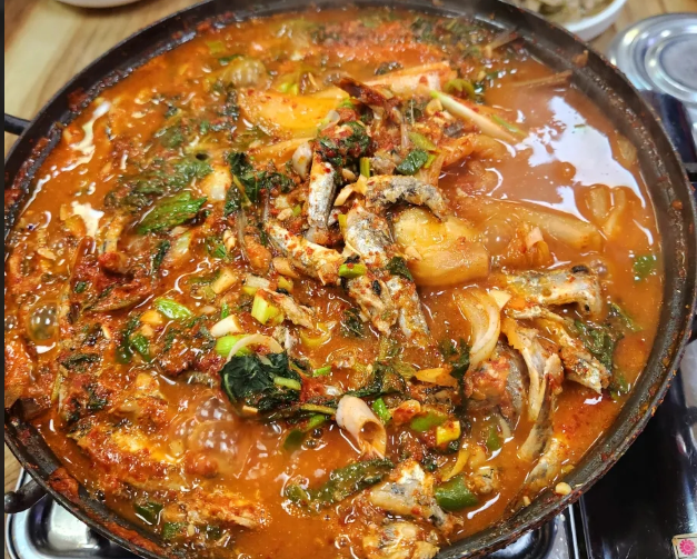 순천 정어리쌈밥