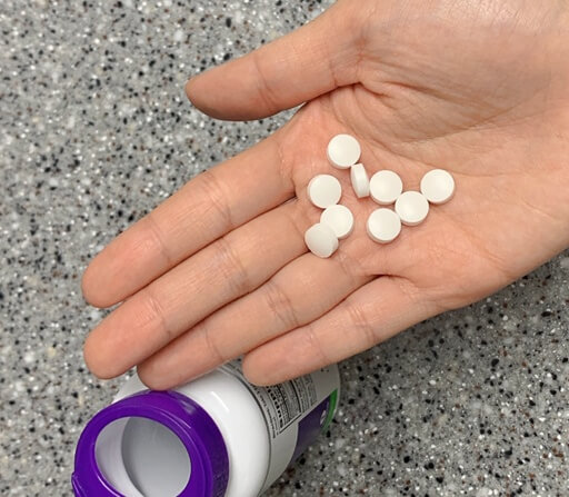 나트롤 비오틴 정제 사진