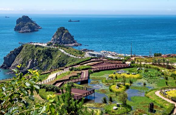 오륙도 산책길 전경 사진