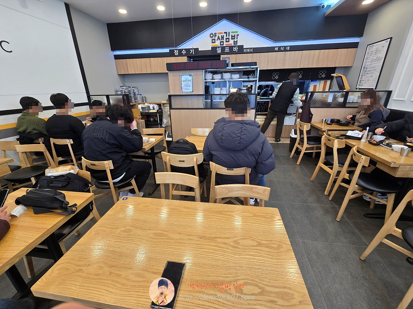 얌샘김밥 서판교점