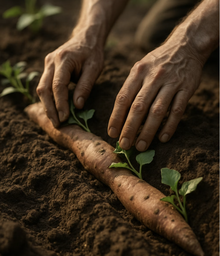 수확량을 두 배로 늘리는 심기 기술