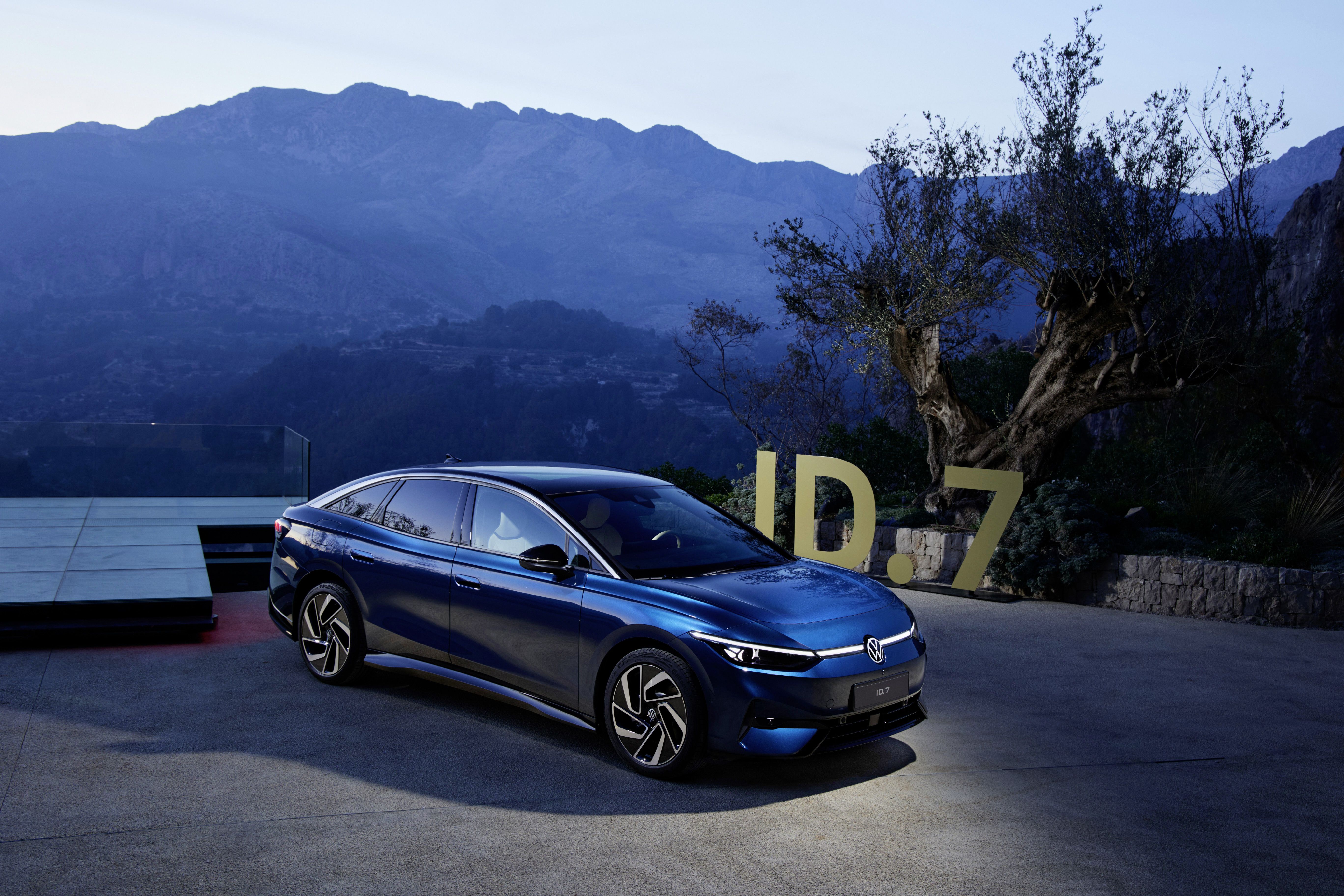 폭스바겐 플래그십 순수 전기 세단 'ID.7'
