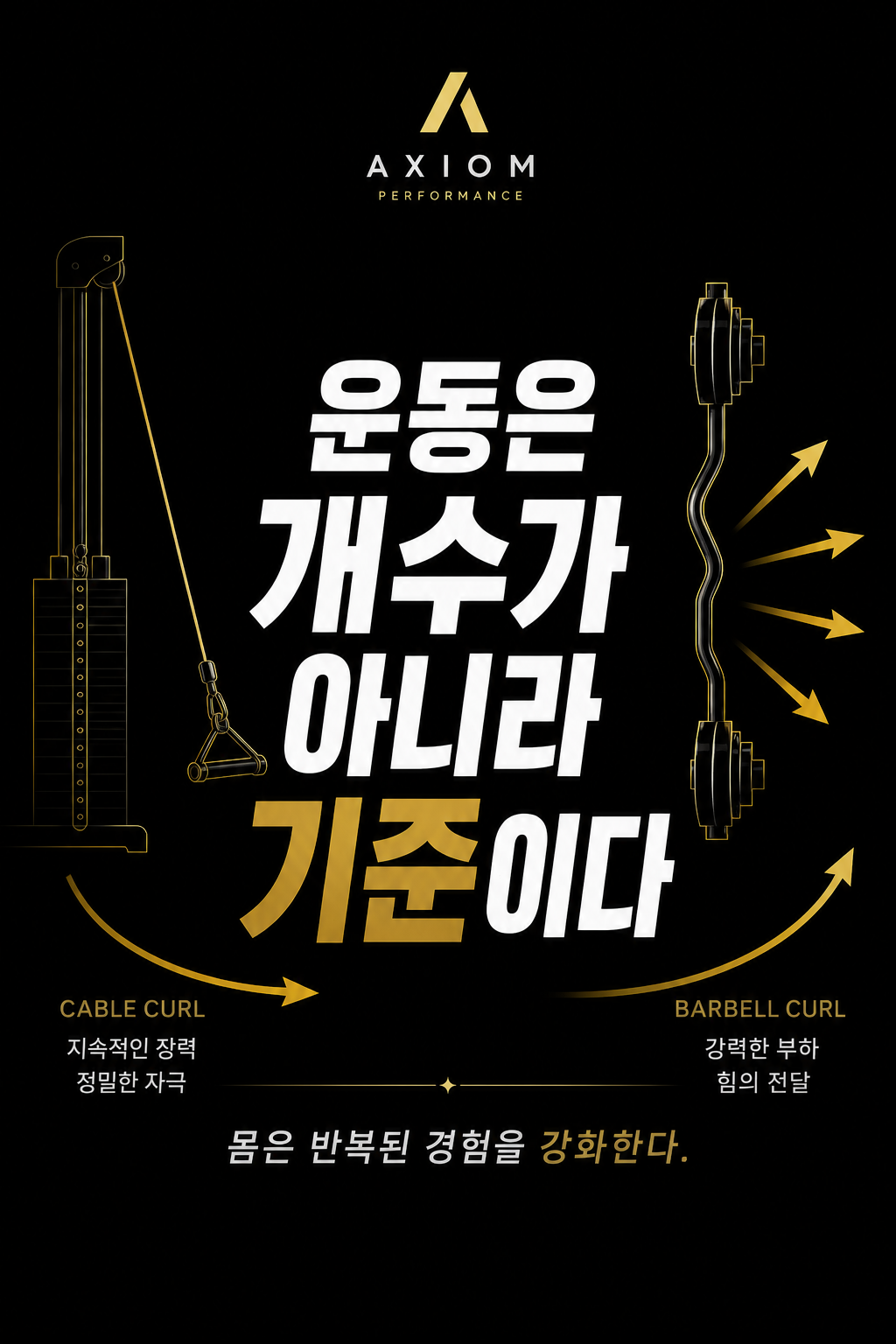 운동은 개수가 아니라 기준이다
