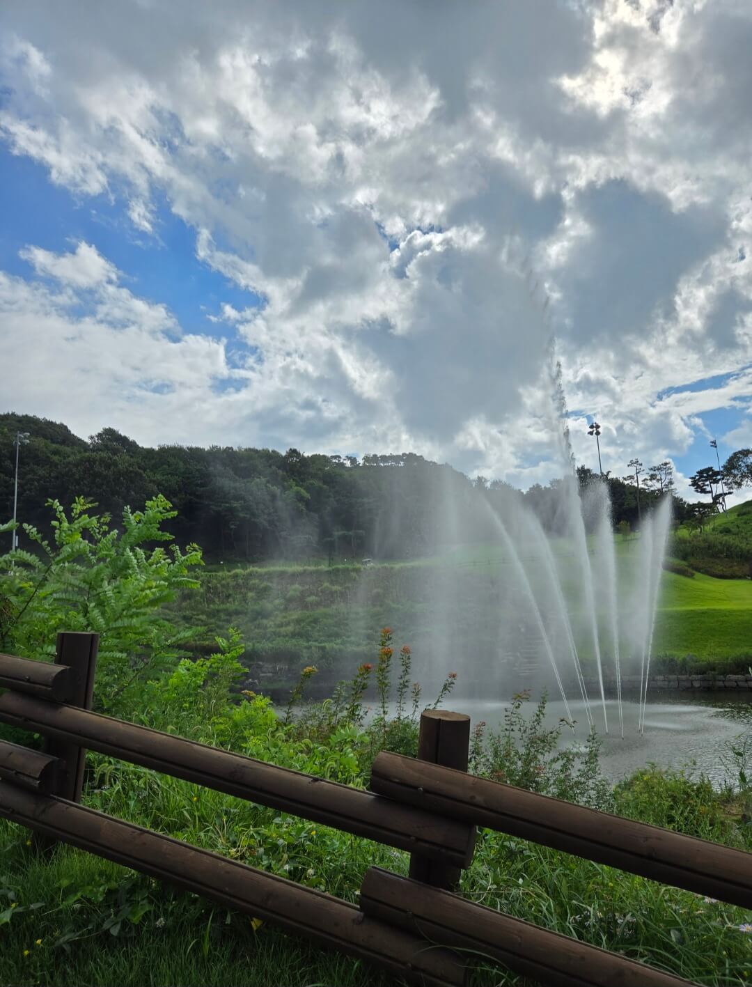 YJC골프클럽 ACE코스 헤져드분수