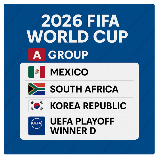 2026 월드컵 대한민국 A조