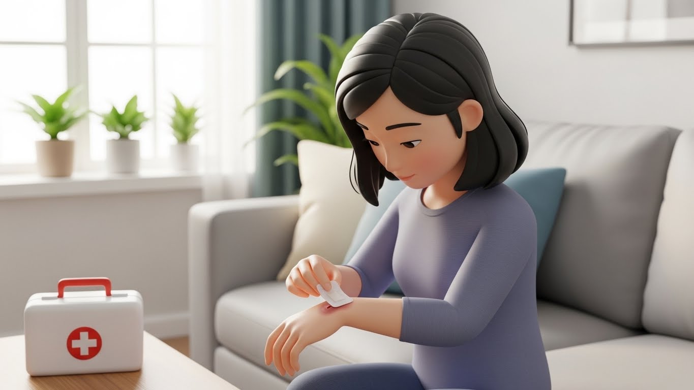 화상 거즈 교체&amp;#44; 부위별 화상 치료