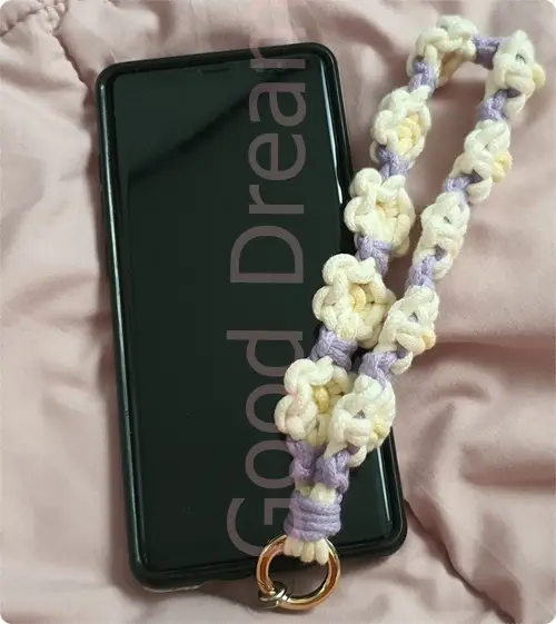 플라워 스트랩&amp;#44; 휴대폰 스트랩