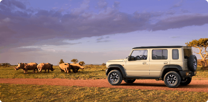 스즈키 짐니 5도어 노마드 베이지 컬러 이미지