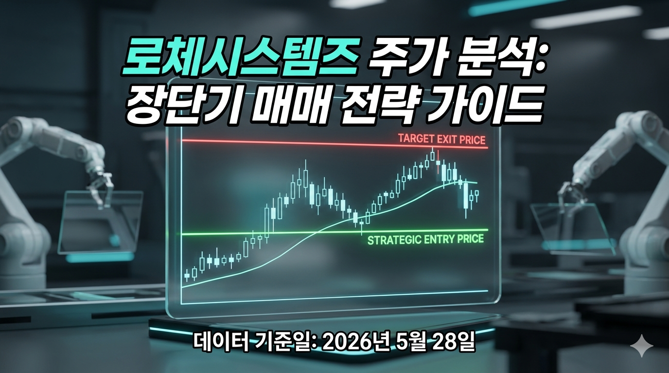 기술적 매매 타깃: 2026년 5월 28일 기준 주요 매물대 지지와 저항선을 연동한 로체시스템즈의 진입·청산 가격 시각화