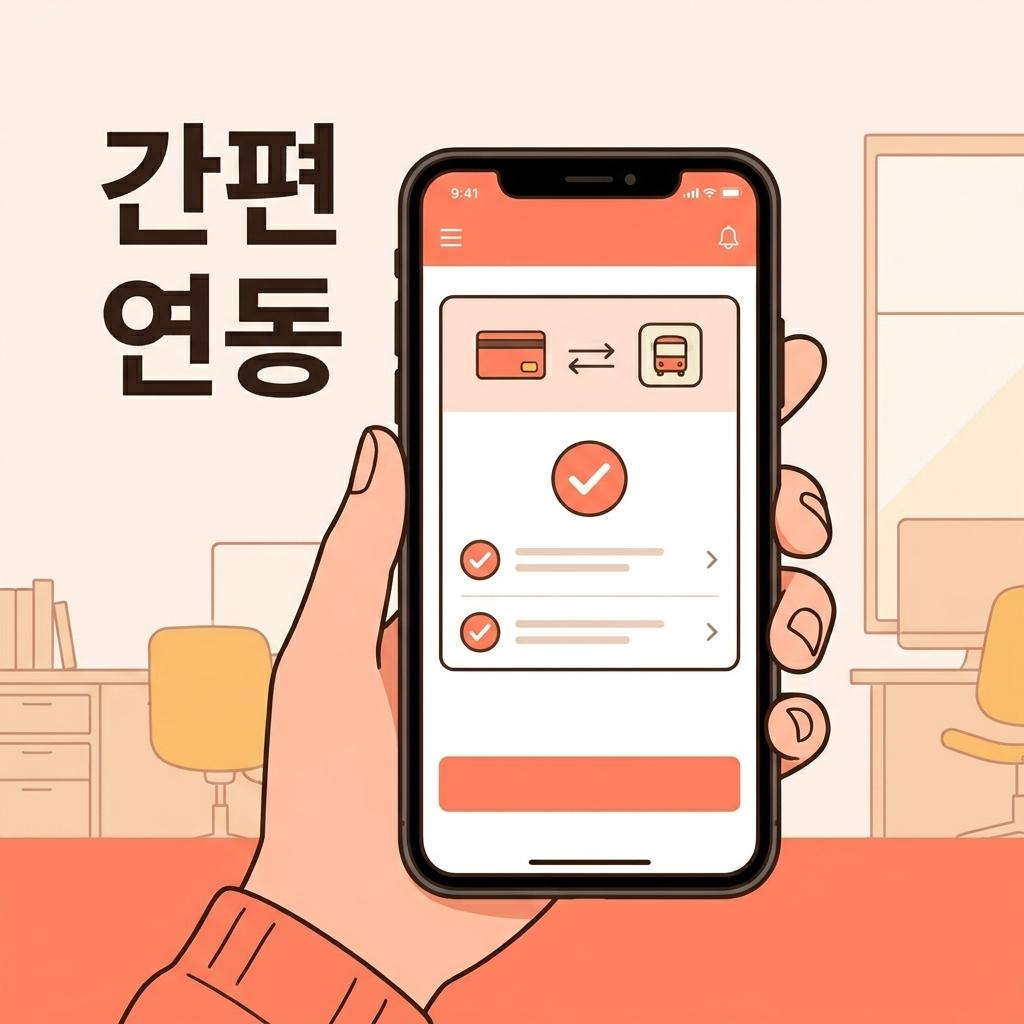 스마트폰 동백전 앱에서 통합 서비스 신청
