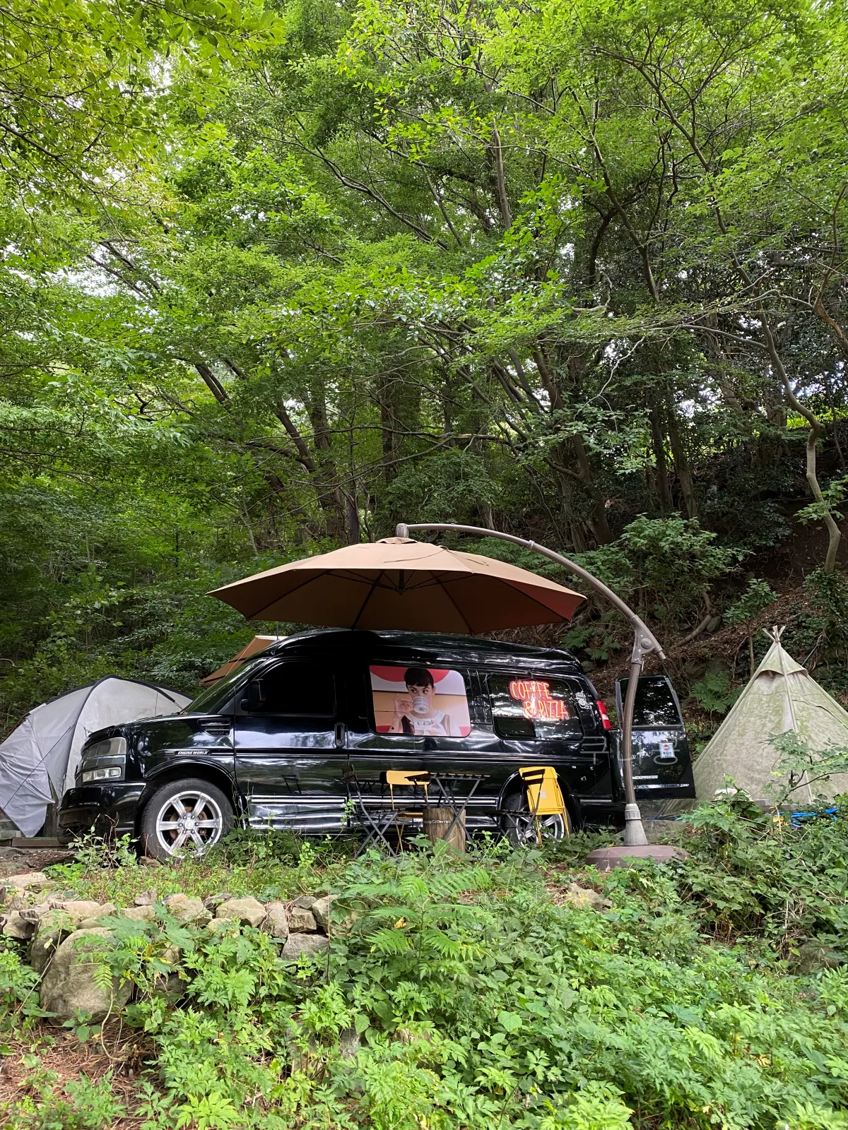 울릉도-추석가족여행-1일차-학포야영장-근처-감성-화덕피자-커피밴