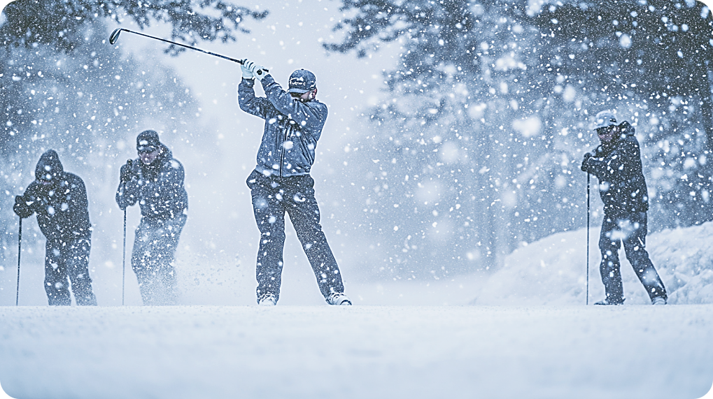 겨울 골프