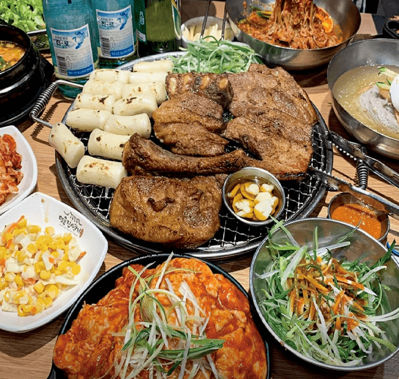 용운동 맛집 "명륜진사갈비 대전용운점" 음식