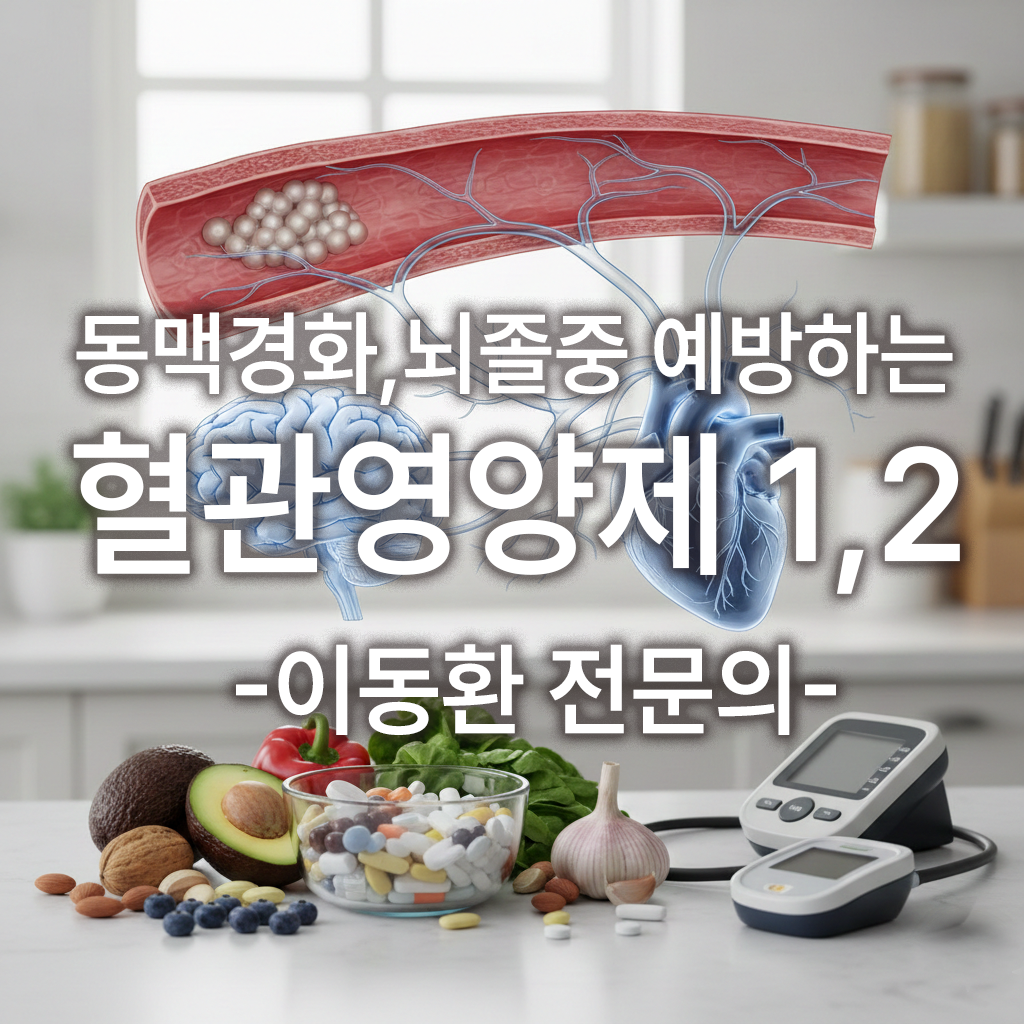 동맥경화,뇌졸중 예방하는 혈관영양제1,2 _ 이동환 전문의