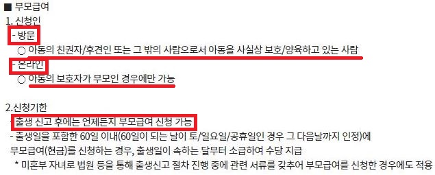 2023년 부모급여 총정리