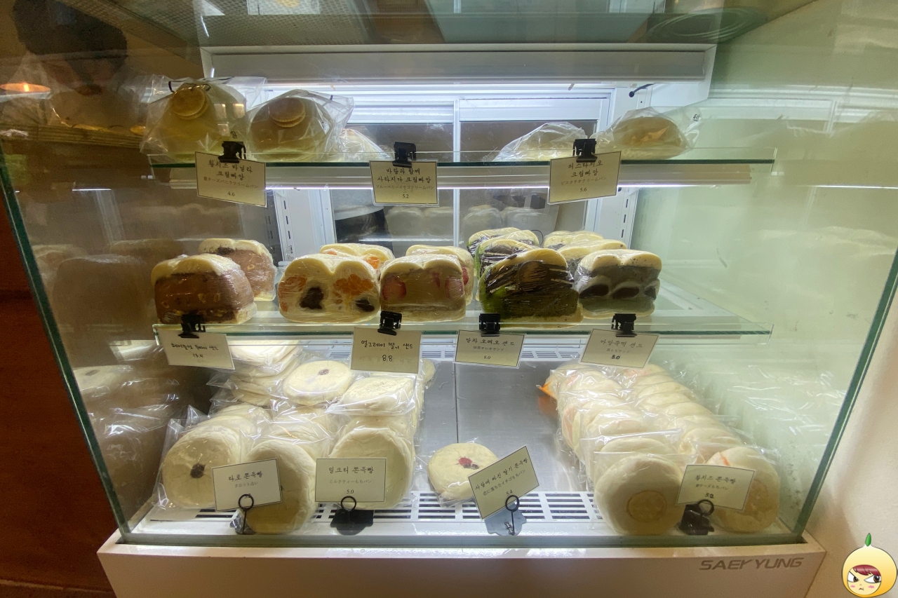 후와후와 샌드베이글과 맘모스