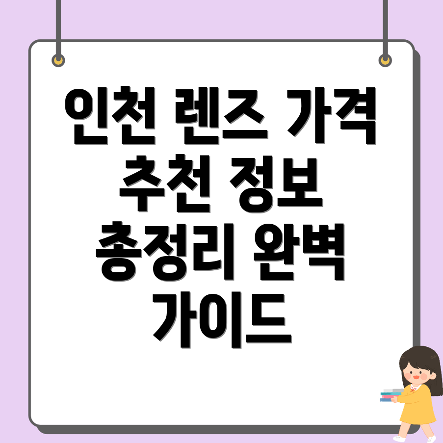 렌즈 가격
