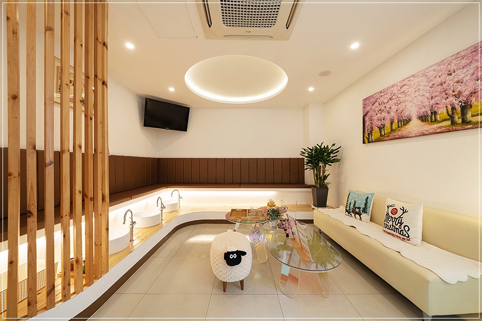 남포동 마사지 대기공간