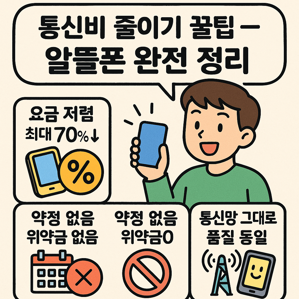 알뜰폰 비교 이미지