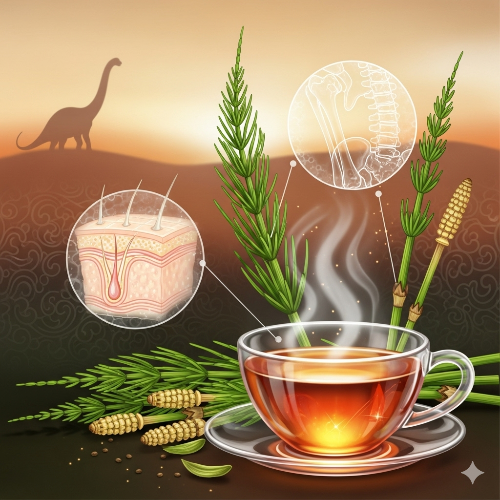 밭두렁 '잡초'인 줄 알았더니 뼈·피부·모발 살리는 '천연 영양제'? 쇠뜨기차, 모르면 독 모르면 약!