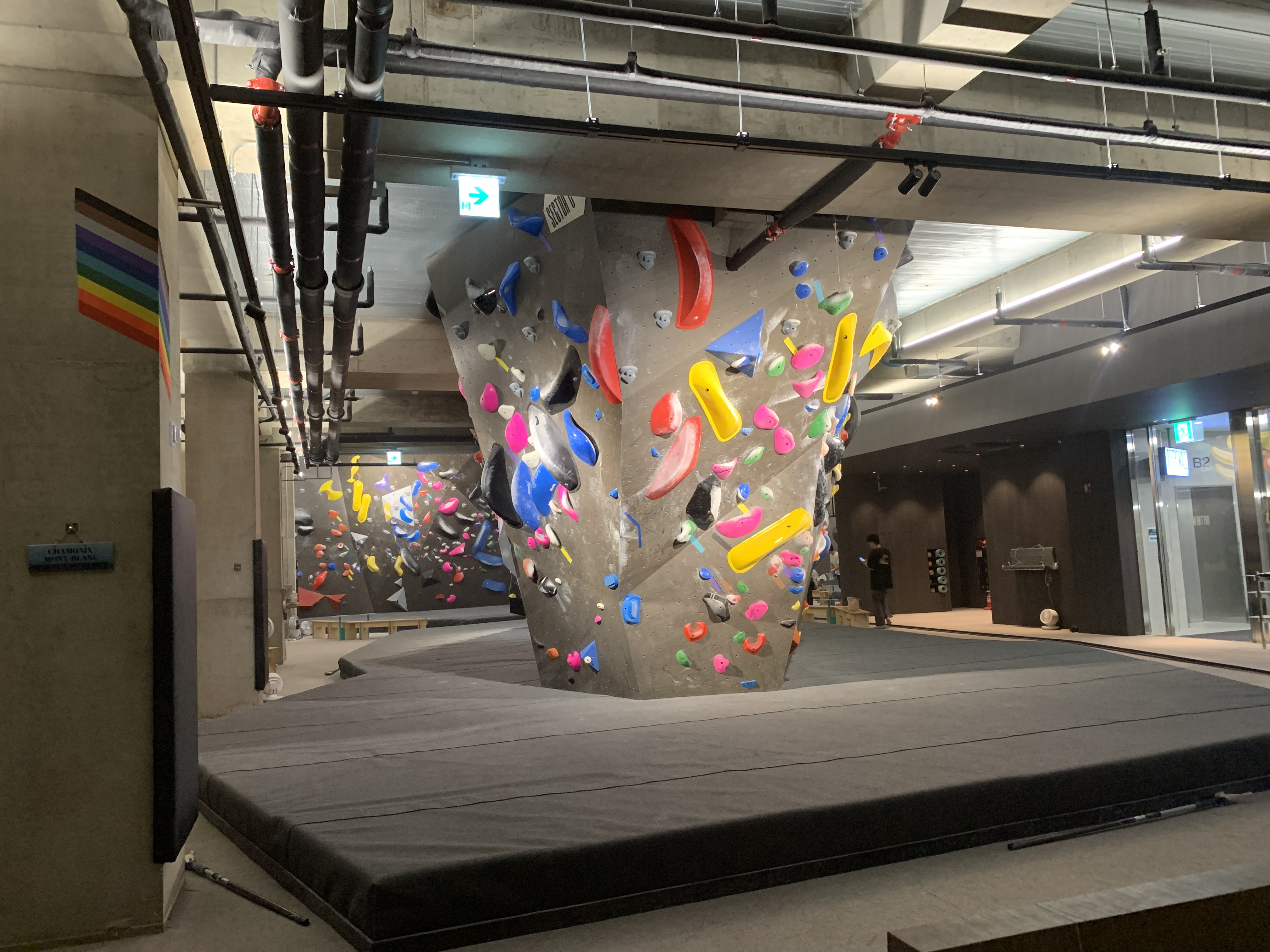 오프더월 클라이밍 규모