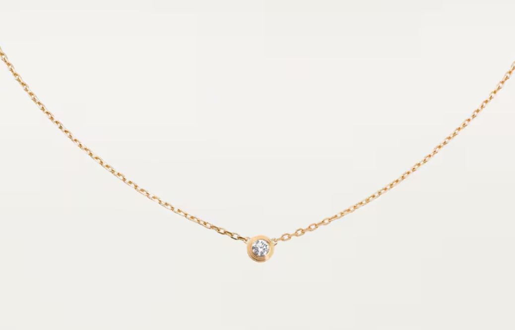 까르띠에 다무르 목걸이