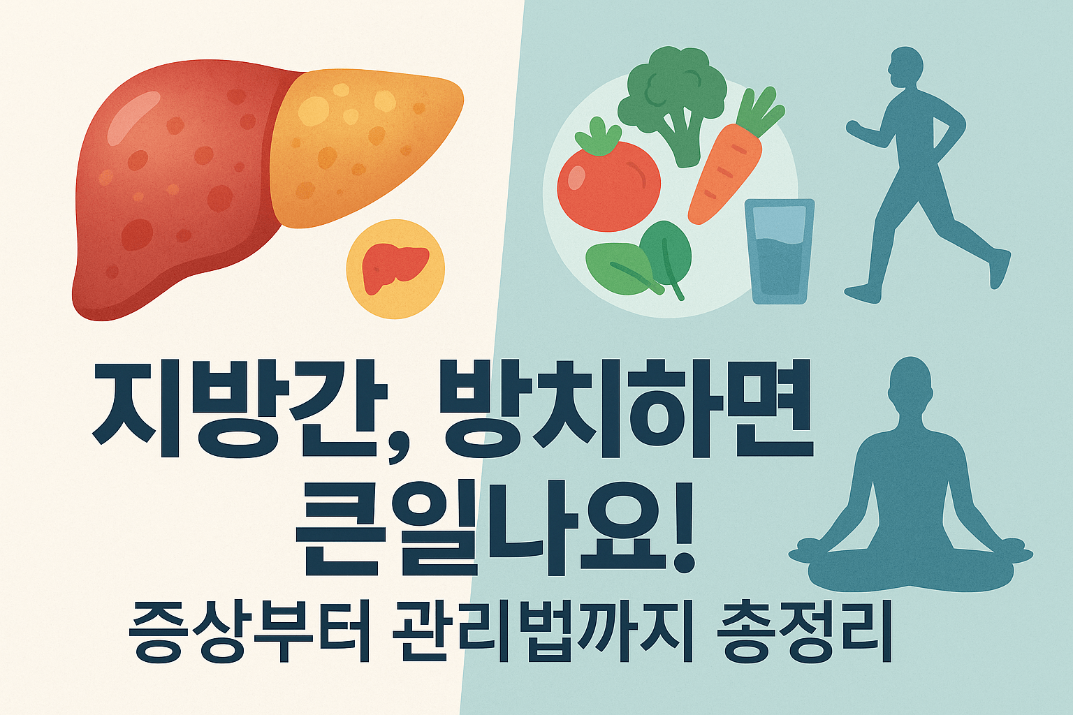지방간, 방치하면 큰일나요! 증상부터 완벽 관리법까지 총정리