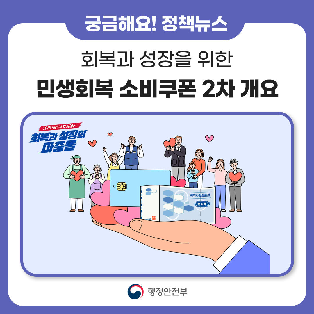 민생회복 소비쿠폰