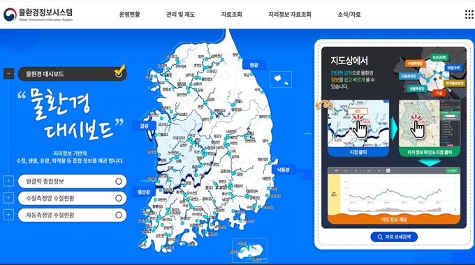 물환경 정보시스템 사용자 매뉴얼