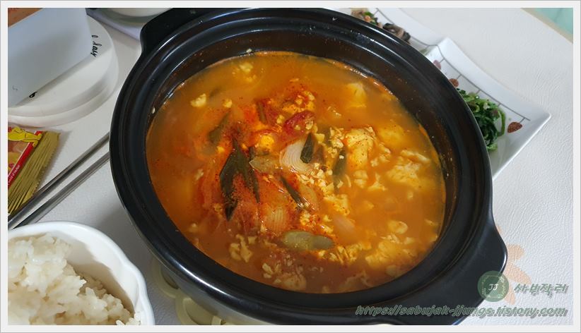 순두부찌개