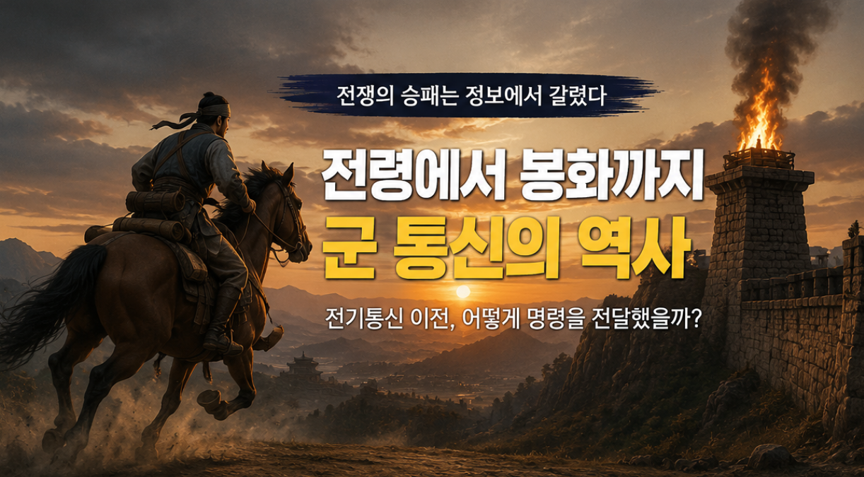 전령과 봉화는 전쟁의 명령을 어떻게 전달했을까
