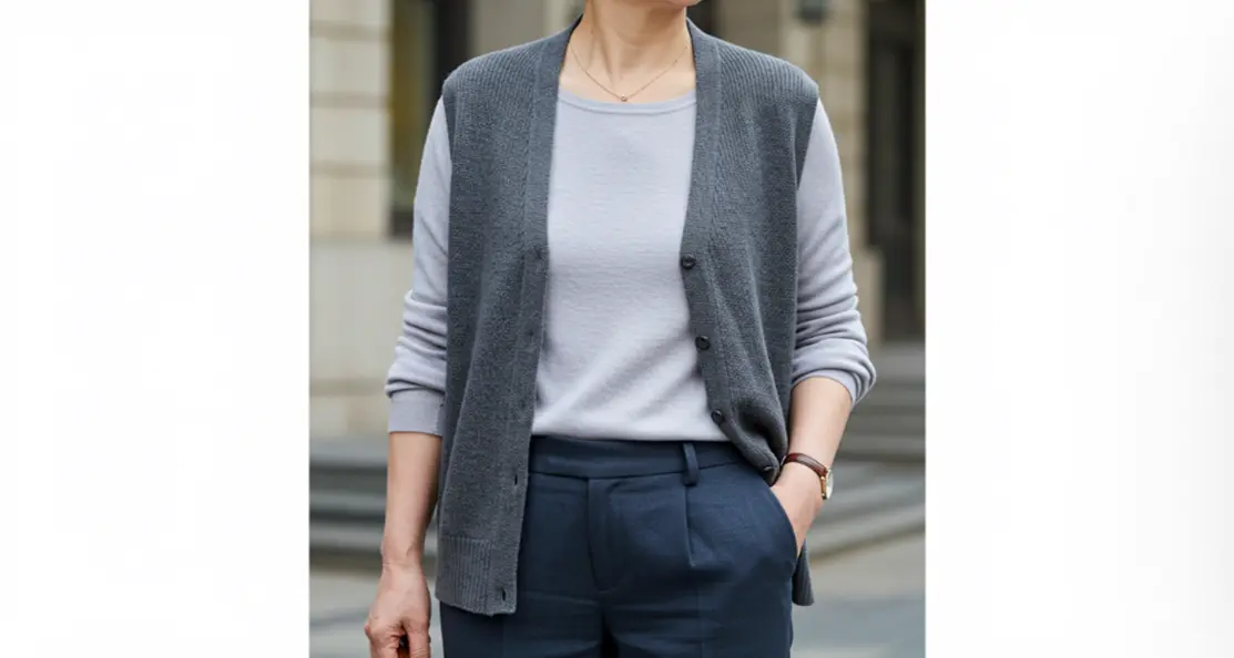 60대 여성 편안한 의류 코디법