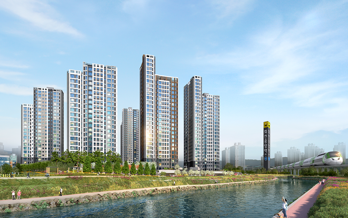 회천중앙역 로제비앙 그랜드센텀