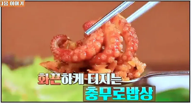 식객 허영만 백반기행 서영희 쭈꾸미볶음밥 쭈꾸미 충무로 미슐랭 미쉐린 노포 맛집 소개