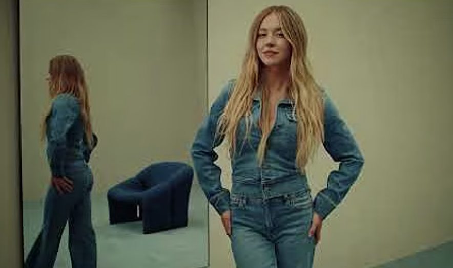 시드니 스위니 청바지 광고